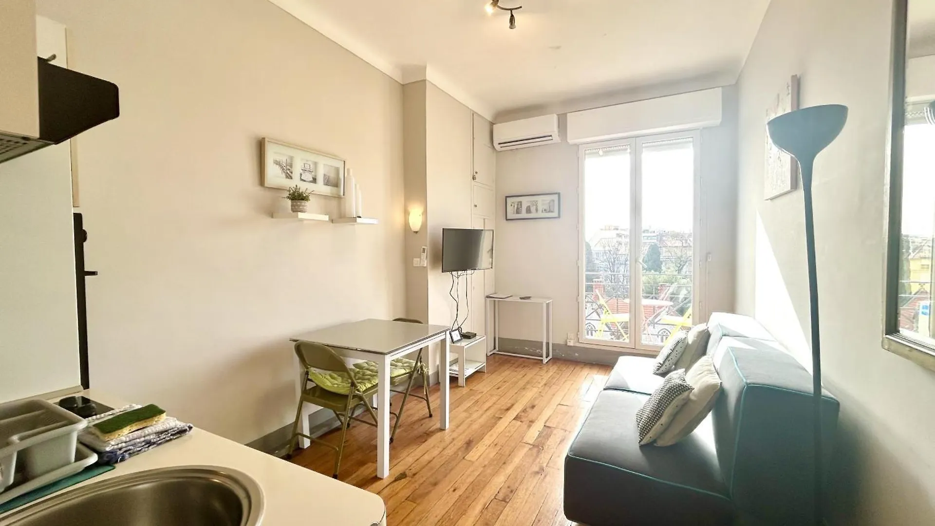 Aparthotel Riviera - Grimaldi Ac - Promenade Des Anglais - Balcon Victor Hugo 2 ニース アパート